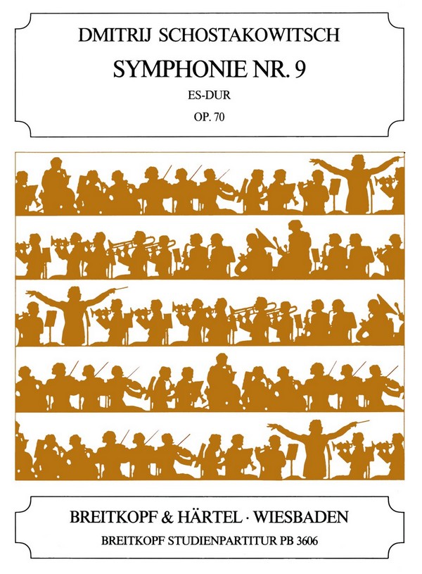 Sinfonie c-Moll Nr.8 op.65  für Orchester  Studienpartitur