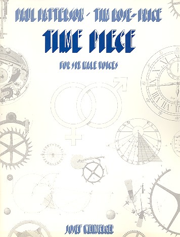 Time piece   for 6 male voices (2 Altos, Tenor, 2 Baritones, Bass)  score