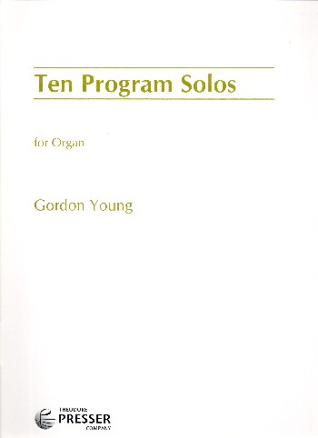 10 Program Solos  for Organ  