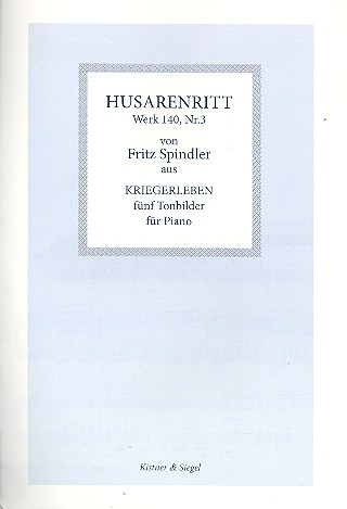 Husarenritt op.140,3 Fröhlicher  Ausritt für Klavier  