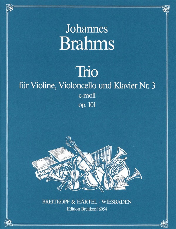 Klaviertrio c-Moll Nr.3 op.101&nbsp;&nbsp;für Klavier, Violine und Violoncello&nbsp;&nbsp;Stimmen