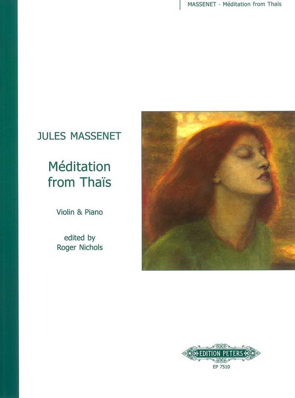 Meditation aus Thais  für Violine und Klavier  