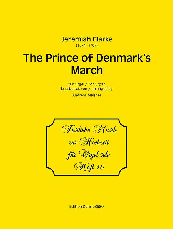 The Prince of Denmark's March  für Orgel  