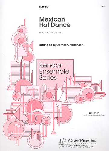 Mexican Hat Dance for 3 flutes&nbsp;&nbsp;score+parts&nbsp;&nbsp;