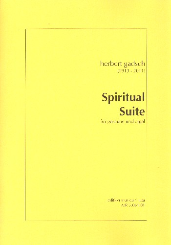 Spiritual-Suite für Posaune und Orgel    