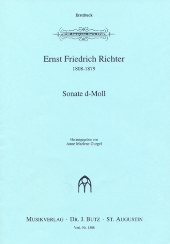Sonate d-Moll&nbsp;&nbsp;für Orgel&nbsp;&nbsp;
