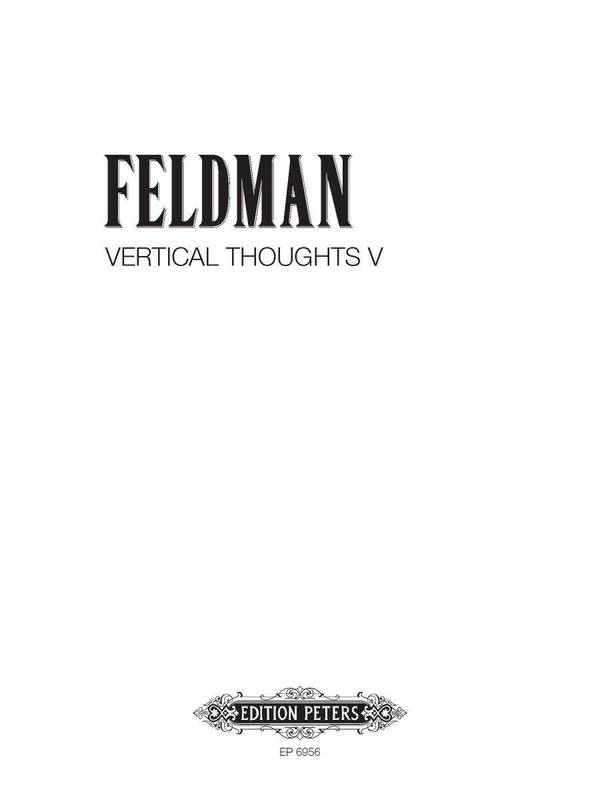 Vertical Thoughts 5&nbsp;&nbsp;for soprano, tuba, percussion, celesta, violin&nbsp;&nbsp;