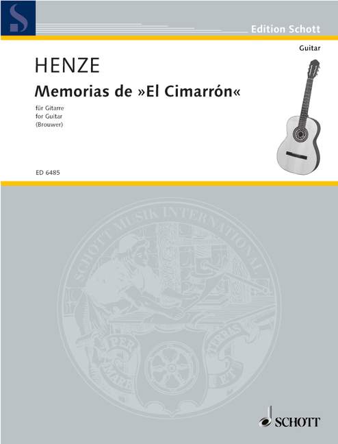 Memorias de el cimarron&nbsp;&nbsp;für Gitarre&nbsp;&nbsp;