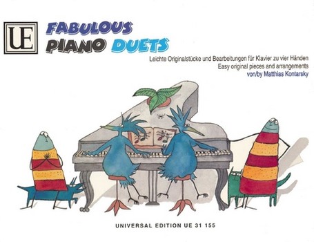 Fabulous piano duets leichte&nbsp;&nbsp;Stücke für Klavier zu 4 Händen&nbsp;&nbsp;