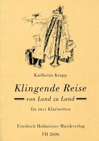 Klingende Reise von Land zu Land  für 2 Klarinetten  Spielpartitur
