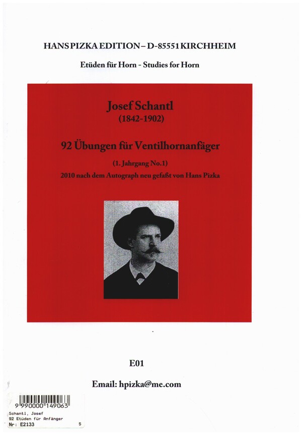 92 Übungen &nbsp;&nbsp;für Ventilhornanfänger&nbsp;&nbsp;