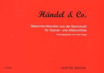 Händel und Co. &nbsp;&nbsp;für 2 Blockflöten (SA)&nbsp;&nbsp;Spielpartitur