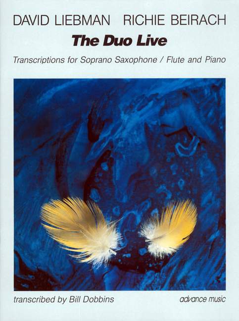 The Duo live - Transcriptions&nbsp;&nbsp;for soprano saxophone (flute) and piano&nbsp;&nbsp;score