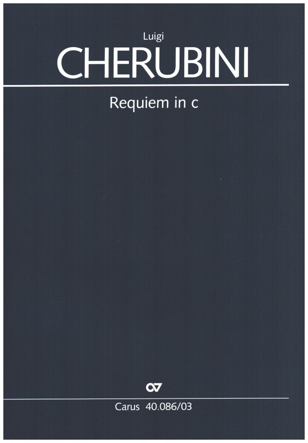 Requiem c-Moll  für gem Chor und Orchester  Klavierauszug