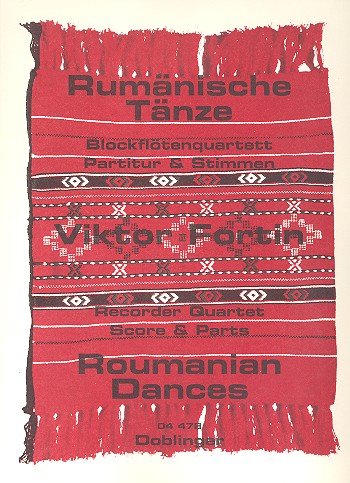 Rumänische Tänze für Block-