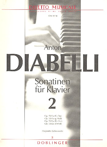 Sonatinen Band 2 (op.50,2-5)  für Klavier  