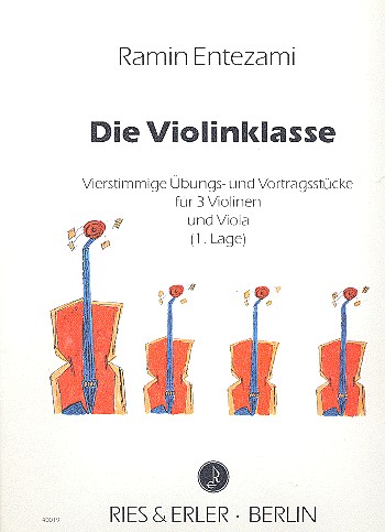 Die Violinklasse Übungs- und Vortragsstücke&nbsp;&nbsp;für 3 Violinen und Viola (1. Lage)&nbsp;&nbsp;Partitur und Stimmen