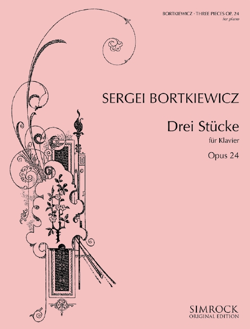 3 Stücke op.24  für Klavier  
