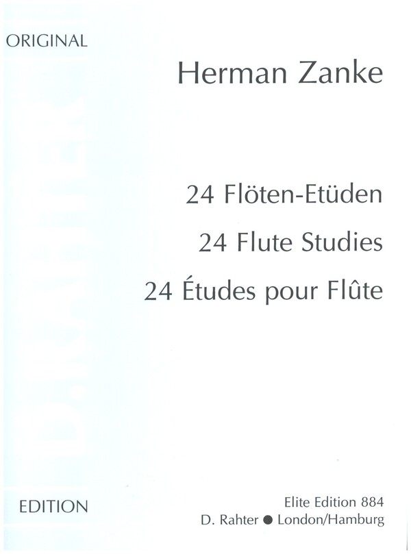 24 Etüden  für Flöte  