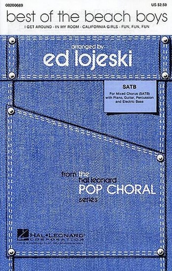Best of the Beach Boys&nbsp;&nbsp;for mixed chorus, piano, guitar, e-bass and percussion&nbsp;&nbsp;score
