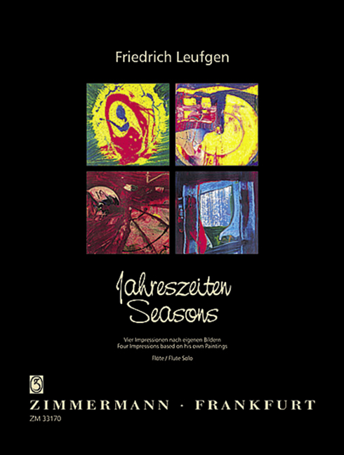 Jahreszeiten 4 Impressionen  nach eigenen Bildern  für Flöte solo