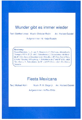 Wunder gibt es immer wieder  und&nbsp;&nbsp;Fiesta Mexicana für Salonorchester&nbsp;&nbsp;