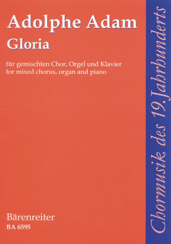 GLORIA FUER GEM CHOR, ORGEL UND&nbsp;&nbsp;KLAVIER   PARTITUR&nbsp;&nbsp;