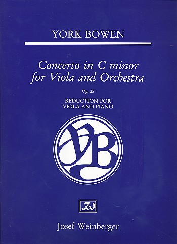 Concerto c minor op.25   for viola and orchestra  for viola and piano