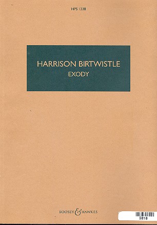 Exody HPS 1338&nbsp;&nbsp;für Orchester&nbsp;&nbsp;Studienpartitur