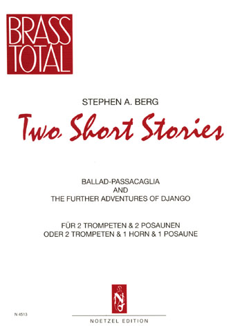 2 short Stories für 2 Trompeten und  2 Posaunen  (2 Trompeten, Horn, Posaune)  Partitur und Stimmen