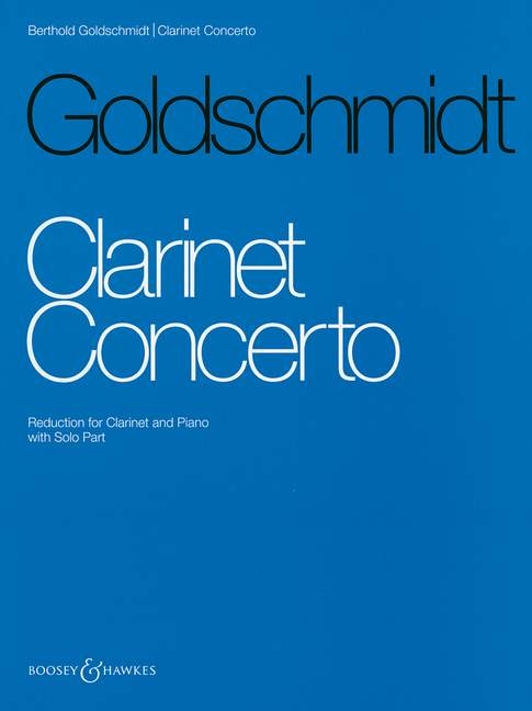 Concerto for Clarinet and Orchestra&nbsp;&nbsp;for clarinet and piano&nbsp;&nbsp;