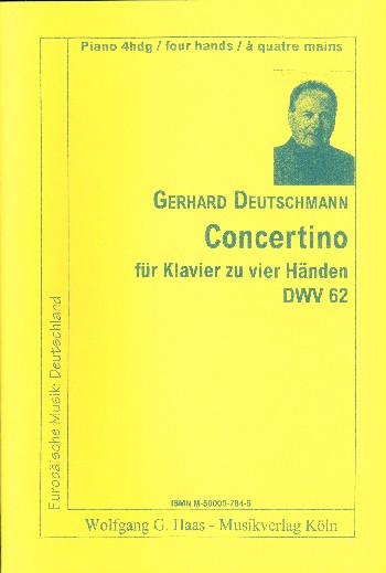 Concertino DWV62 für Klavier  zu 4 Händen  