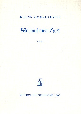 Wohlauf mein Herz  für Alt, Tenor,  2 Violinen, Fagott (Violoncello) und Bc  Partitur