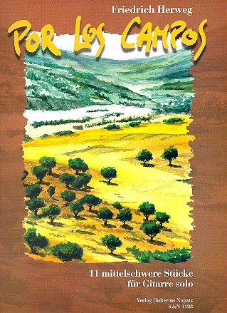 Por los campos   für Gitarre solo  