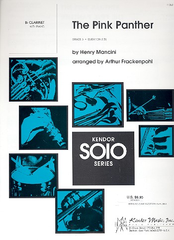 The Pink Panther   for clarinet in b and piano  