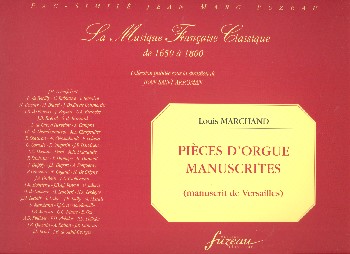 Pièces d'orgue manuscrites  (faksimile)  saint-arroman, jean, ed