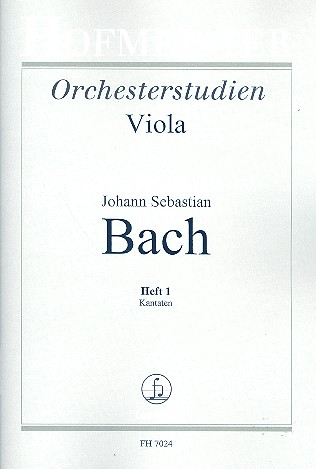 Orchesterstudien für Viola Band 1&nbsp;&nbsp;Kantaten&nbsp;&nbsp;