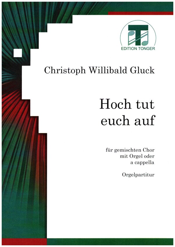 Hoch tut euch auf  für gem Chor und Orgel  Partitur