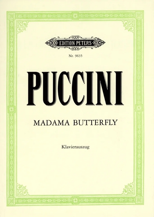 Madama Butterfly&nbsp;&nbsp;&nbsp;&nbsp;Klavierauszug (it/dt)