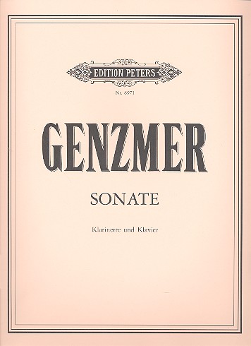 Sonate  für Klarinette und Klavier  
