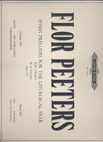 213 Choralvorspiele für das Kirchenjahr op.100 Band 21&nbsp;&nbsp;for organ&nbsp;&nbsp;