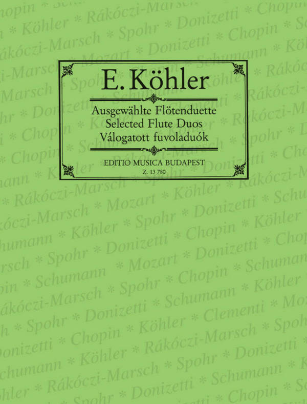 Ausgewählte Flötenduette&nbsp;&nbsp;Spielpartitur&nbsp;&nbsp;