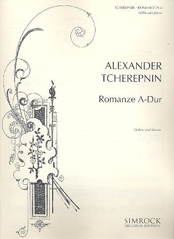 Romanze A-Dur&nbsp;&nbsp;für Violine und Klavier&nbsp;&nbsp;