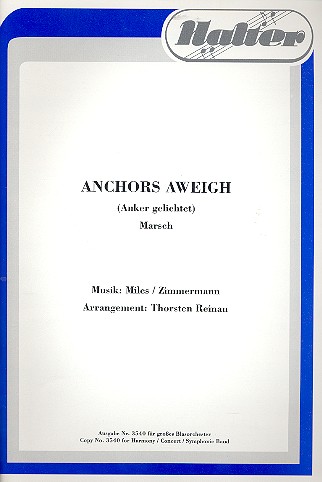 Anchors away: für Blasorchester    