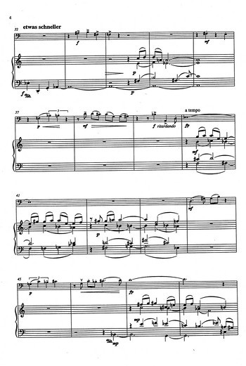 Prozession für Kontrabass (Violoncello)  und Orgel  