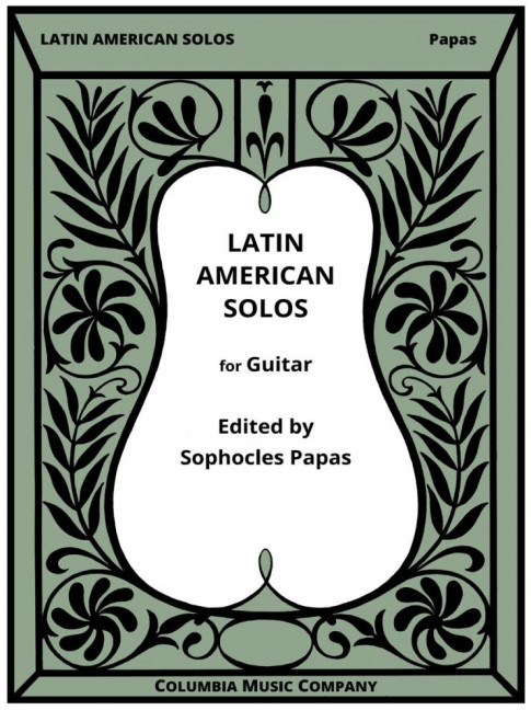 Latin American Solos&nbsp;&nbsp;for guitar&nbsp;&nbsp;