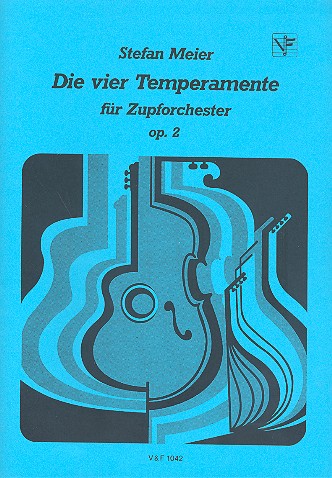 Die vier Temperamente op.2  für Zupforchester  Partitur