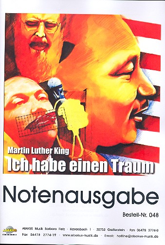 Ich habe einen Traum für Soli,&nbsp;&nbsp;Chor und Klavier,   Partitur&nbsp;&nbsp;