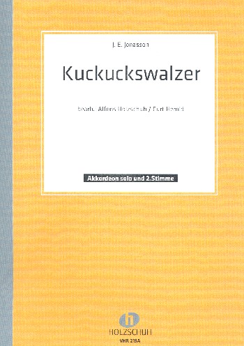 Kuckucks-Walzer&nbsp;&nbsp;für Akkordeon&nbsp;&nbsp;