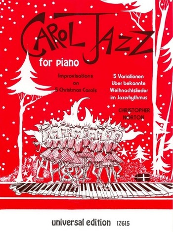 Carol Jazz 5 Variations on&nbsp;&nbsp;Christmas Carols in Jazz Rhythm for&nbsp;&nbsp;piano